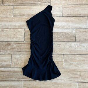 Womens Byinns Black Ruffle Dress - S